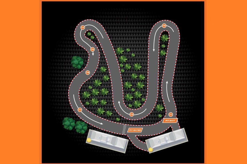 Samui-Karting-race-map